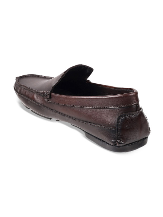 j fontini men brown loafers