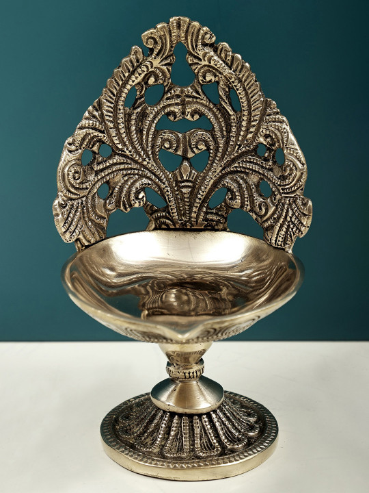 Exotic India Brass Handmade Diwali Diyas
