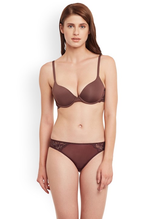 Brown Lace Lingerie Set LTNWOF 32B