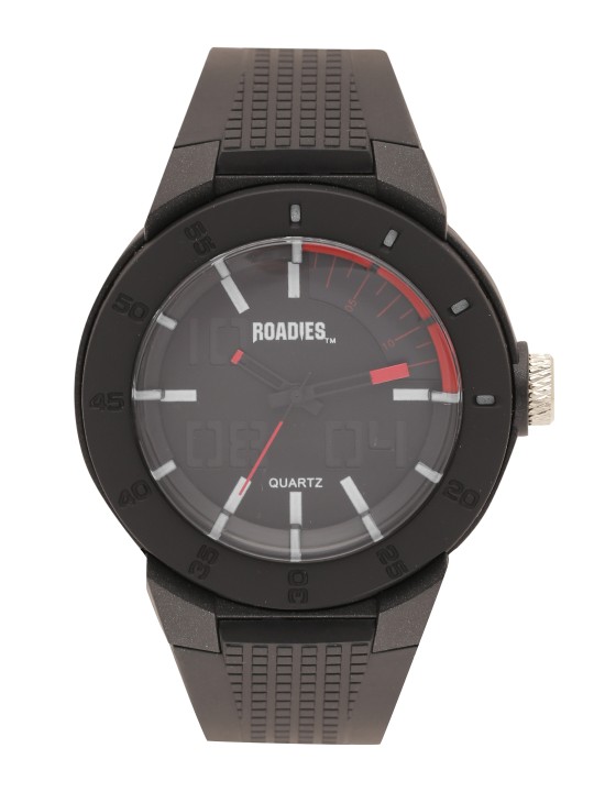 Men Black Analogue Watch