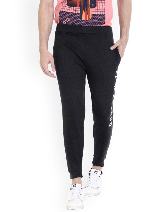 Rocx Black Slim Fit trackpants S