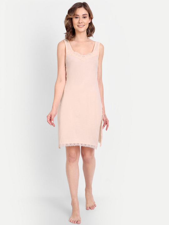BLAZON Women Cotton Hosiery Longline Camisoles