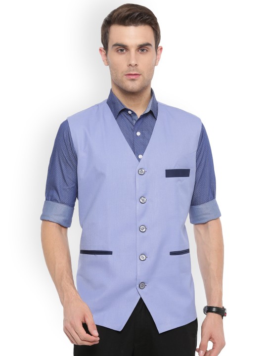 Blue Waistcoat 36
