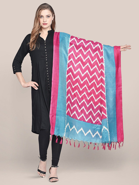 Dupatta Bazaar Printed Art Silk Dupatta