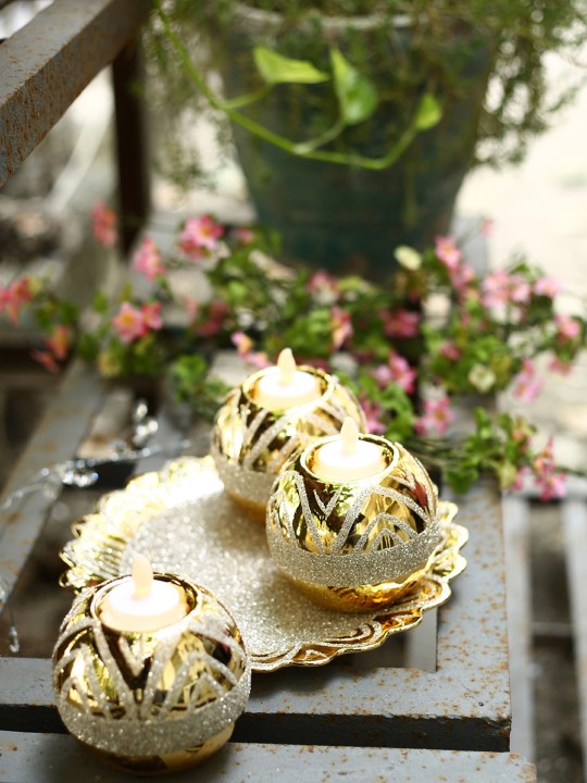 Set Of 3 Candle Holders