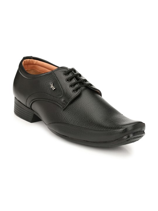 Black Solid Derbys 6