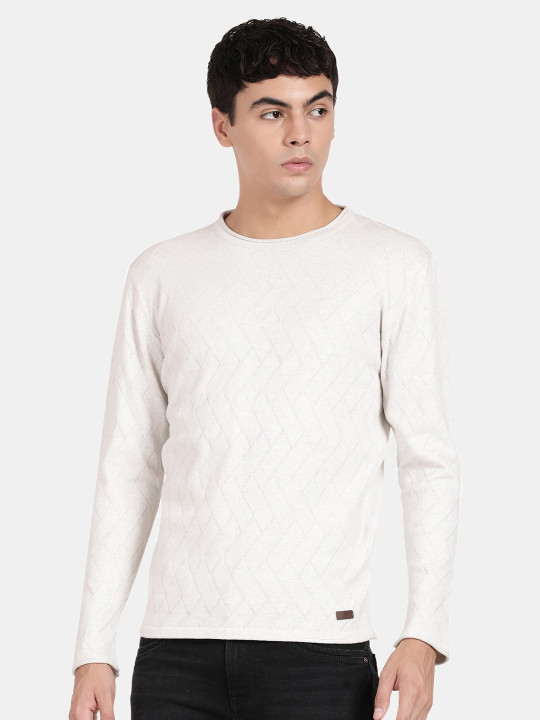 t-base Men Long Sleeves Cotton Pullover