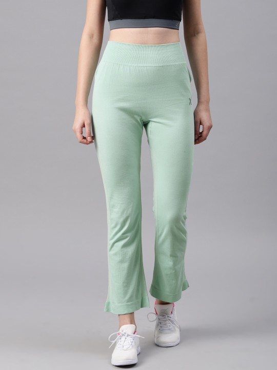 hrx solid women's track pants