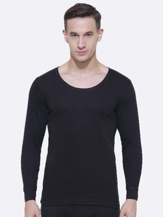 BODYCARE INSIDER Men Round Neck Cotton Thermal Top