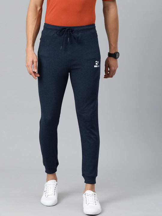 TOM BURG Men Solid Slim Fit Joggers