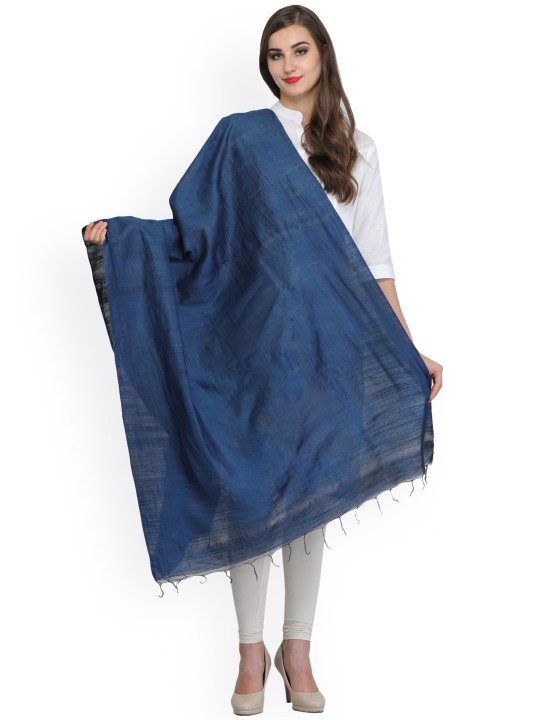 Navy Dupatta