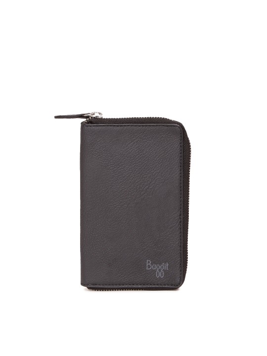 Men Black Around Wallet