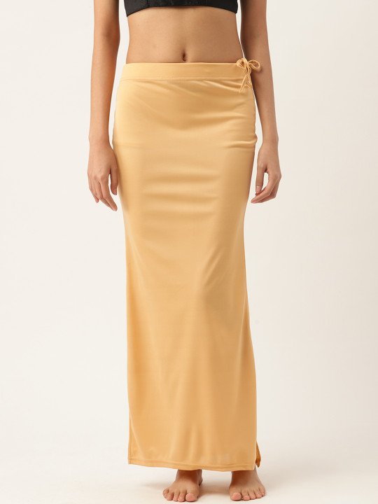 Ms.Lingies Solid Seamless Saree Shapewear
