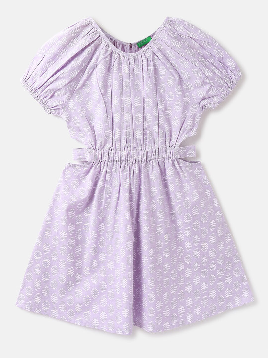 United Colors of Benetton Floral Cotton Dress