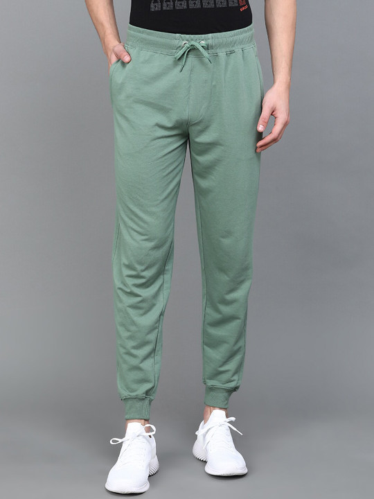 Urban Dog Men Solid Pure Cotton Regular Fit Jogger