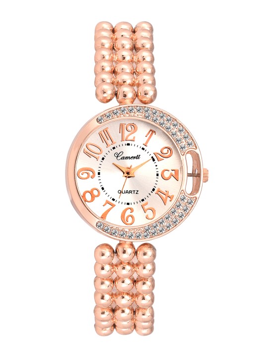 Women Cream-Coloured Analogue Watch CWL815