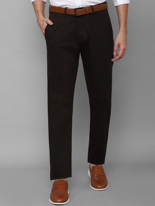 Allen Solly Men Mid Rise Trousers