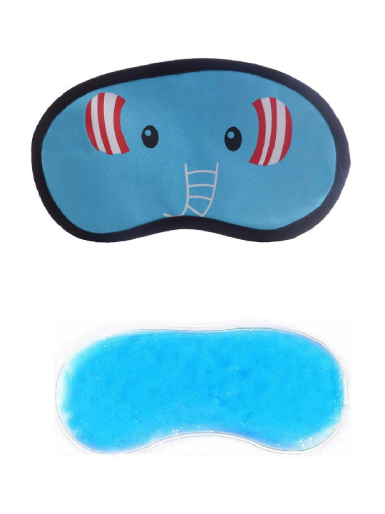 JENNA Unisex Elephant Sleeping Eye Mask With Ice Gel