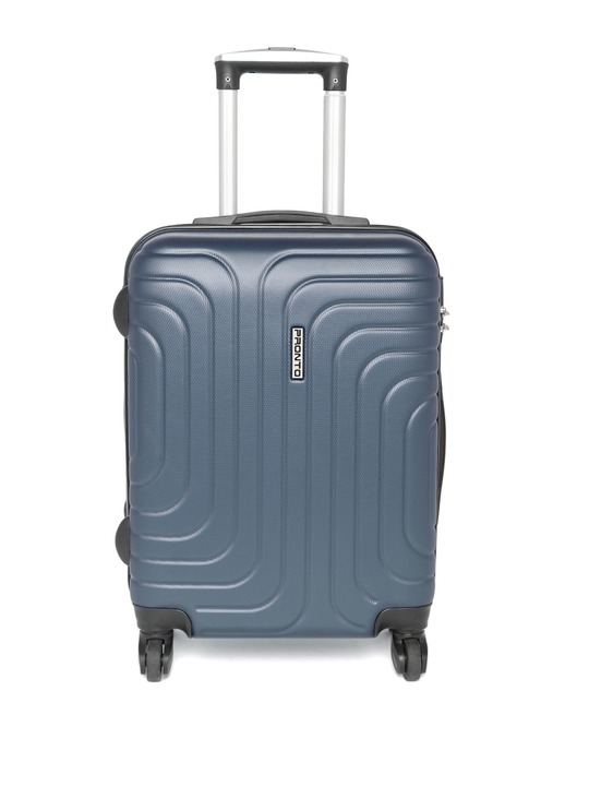 Unisex Grey CYPRUS 4 W Spinner 58 Small Trolley Suitcase
