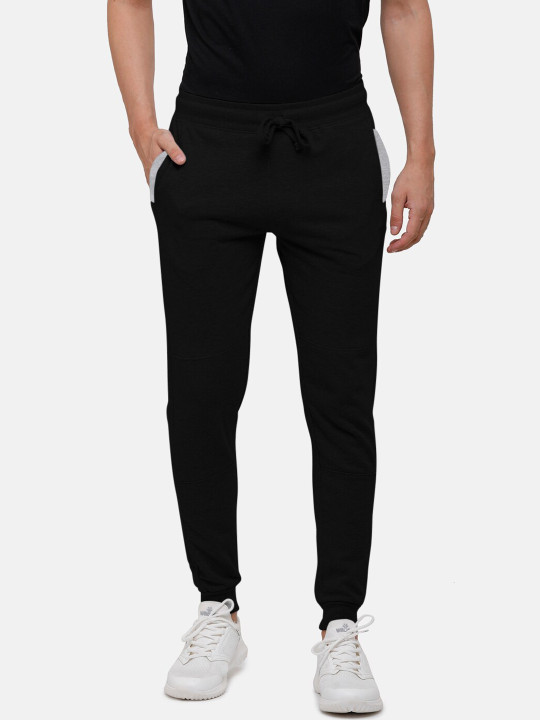 MADSTO Men Slim-Fit Pure Cotton Joggers