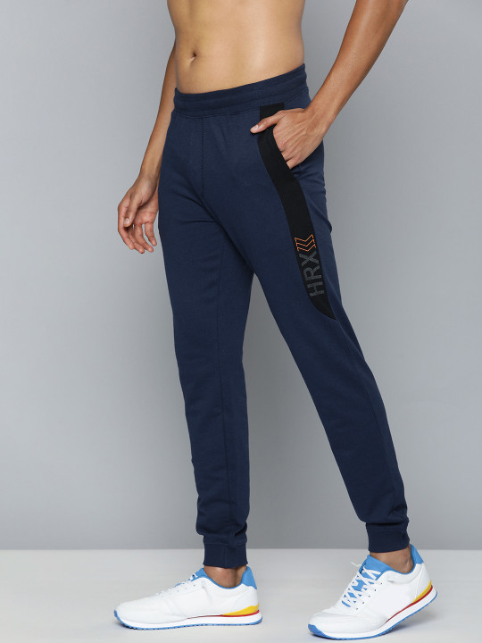 HRX by Hrithik Roshan Regular Fit Brand Logo Printed Casual Joggers