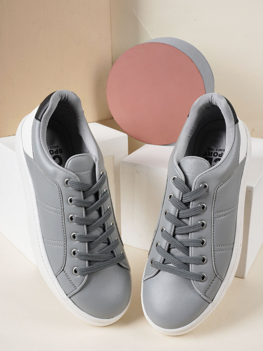 Carlton London sports Women Comfort Insole Contrast Sole Sneakers