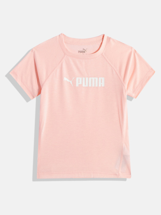 Puma Girls Fit Brand Logo Printed T-shirt
