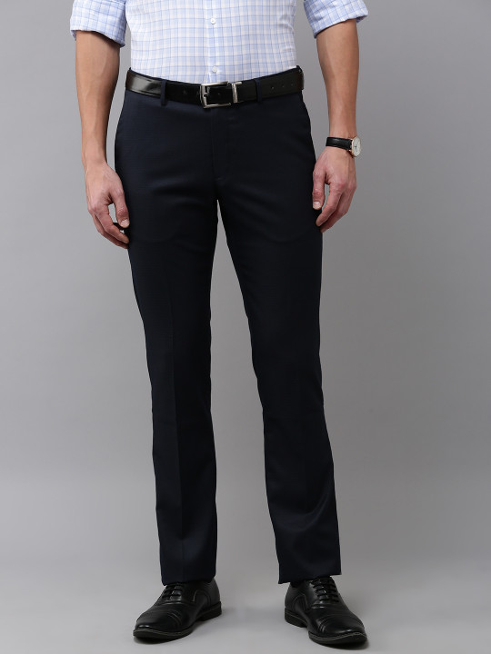 Arrow Men Checked Tailored Trousers
