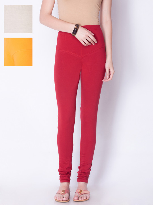 Pack of 3 Churidar Leggings
