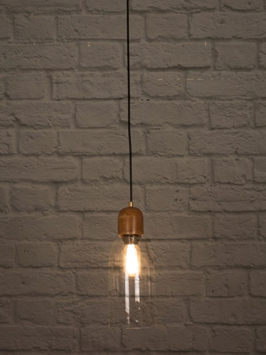 Brown & White Pendant Ceiling Lamp
