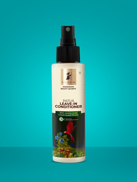 Pilgrim Patua Leave-in Conditioner for Damage Control - Fights Frizz & Improves Elasticity