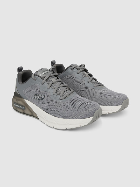 Skechers Men MAX PROTECT SPORT - SAFEGUARD Woven Design Sneakers