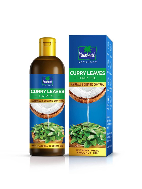 Curry leaves top for hair