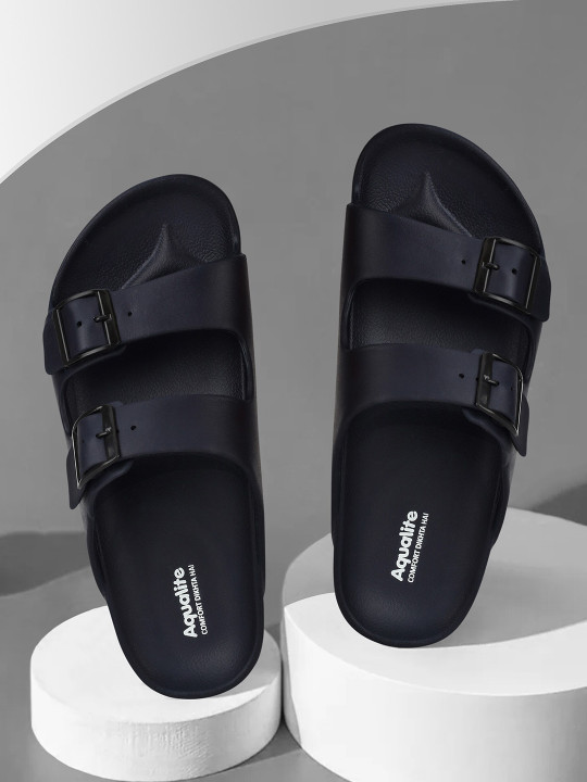 Aqualite Men Anti- Skid Synthetic Sliders