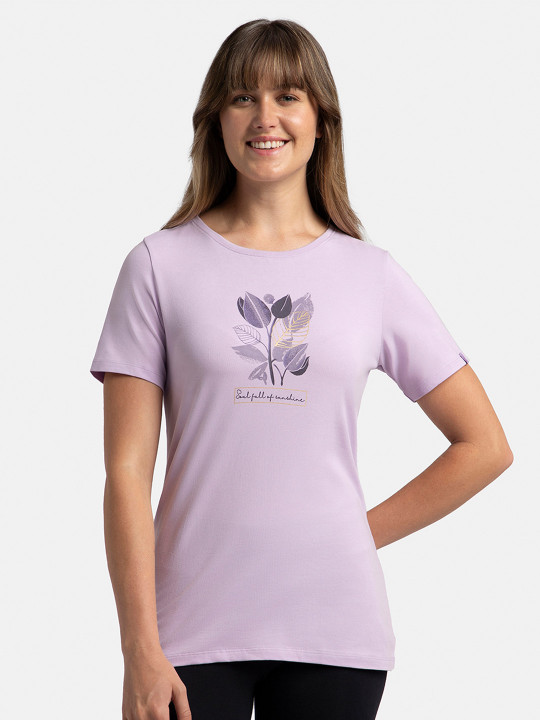 Jockey Super Combed Cotton Graphic Printed Regular Fit T-shirt -1361