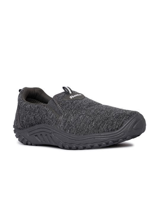 Bata Men Woven Design Slip-On Sneakers