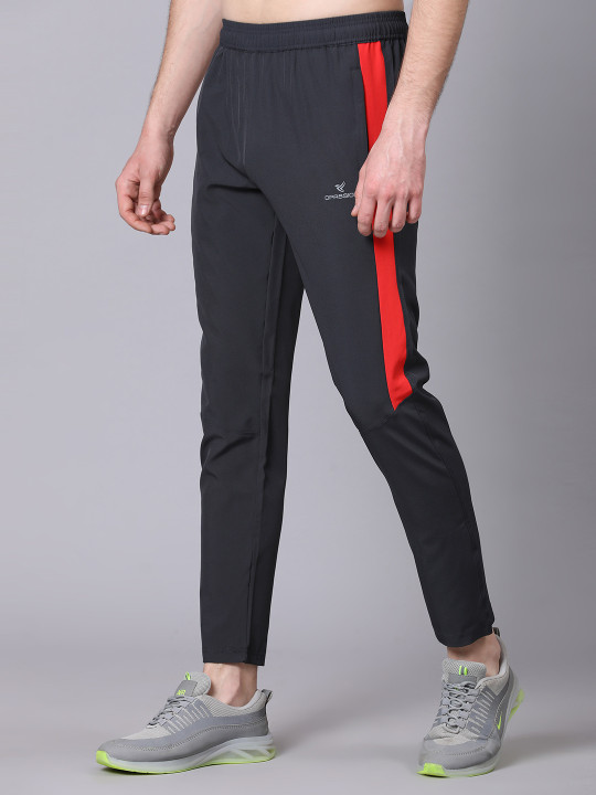 Dpassion Men Quick Dry Gym Training Track Pants Stretchable Workout Running Activewear