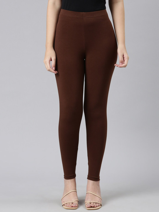 Go Colors Slim Fit Ankle-Length Leggings