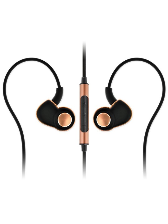 SoundMagic Gold-Toned In-Ear Sound Isolating Headphones PL30+C