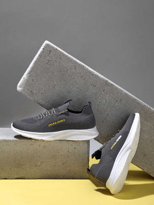 Jack & Jones Men Woven Design Sneakers