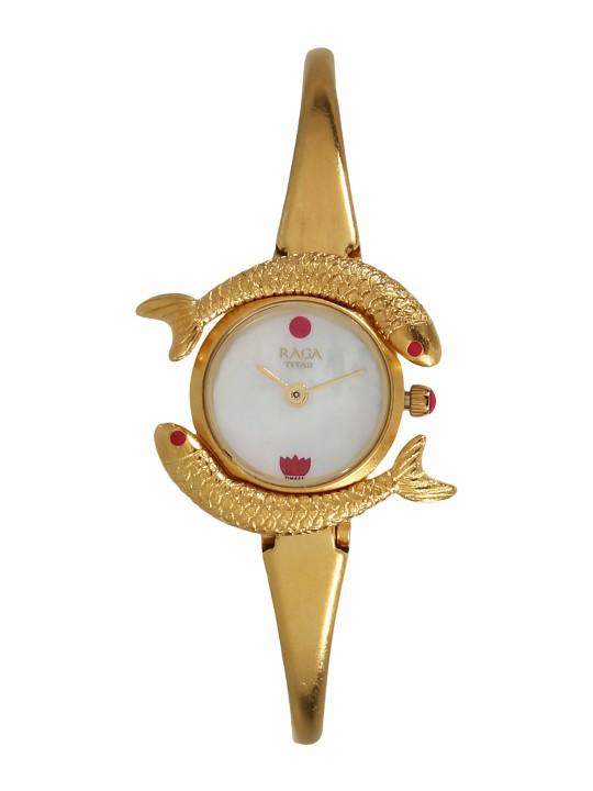 Tribal Hug by Masaba Women White Analogue Watch 95077YM01