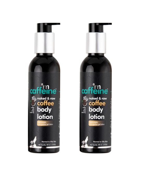 Mcaffeine Set of 2 Lightweight & Non-Greasy Coffee Body Lotion – 200ml each