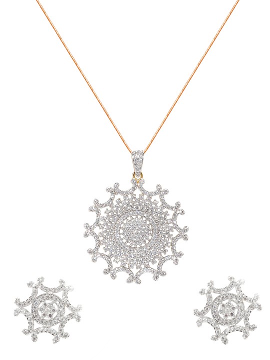 Women Gold-Toned Stone-Studded Jewellery Set