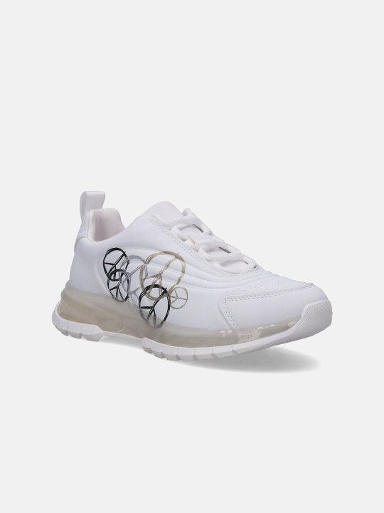 BAGATT Women Athena Printed Perforated Sneakers