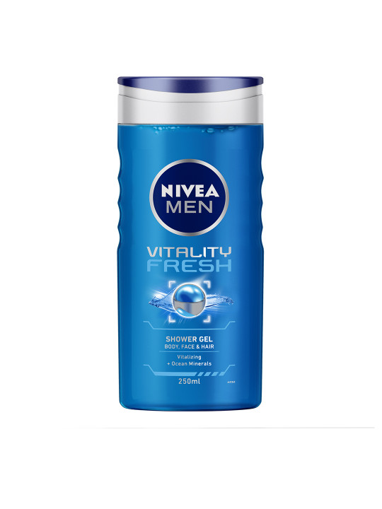 Nivea Men Vitality Fresh 3-in-1 Shower Gel 250 ml