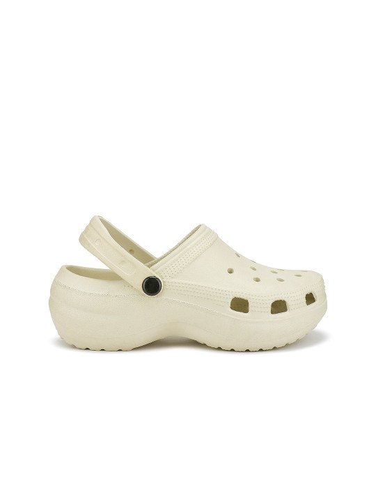 women self design lightweight clogs