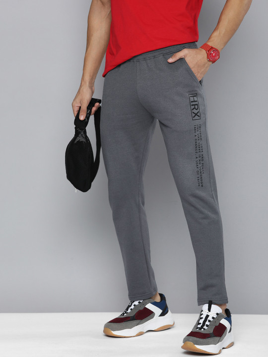 HRX by Hrithik Roshan Men Typography Regular Fit Joggers