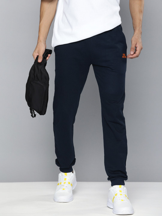 HRX by Hrithik Roshan Men Lifestyle Typography Printed Terry Joggers