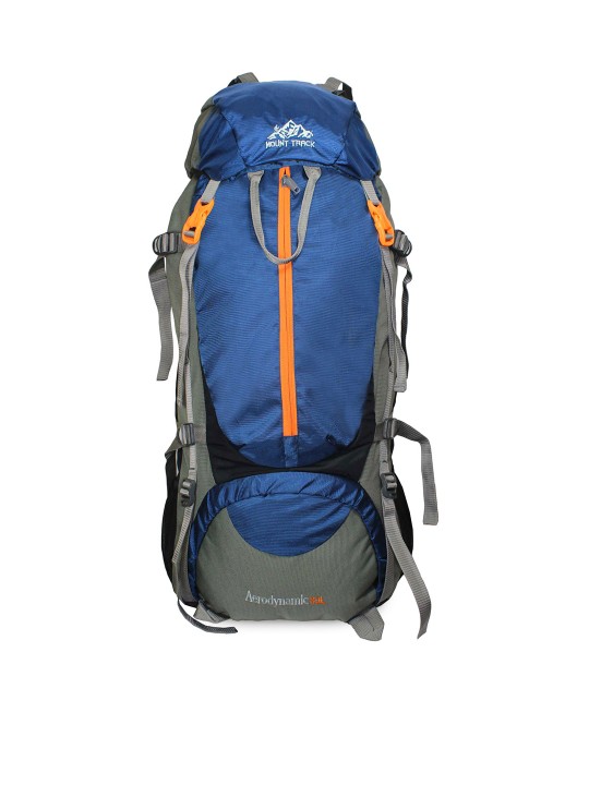 Unisex Blue & Grey Rucksack
