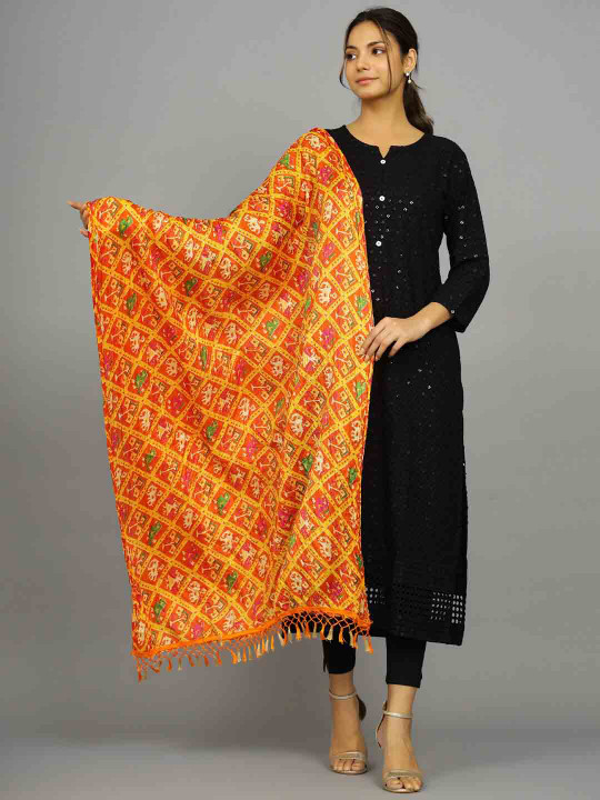 HANDICRAFT PALACE Ethnic Motifs Printed Dupatta
